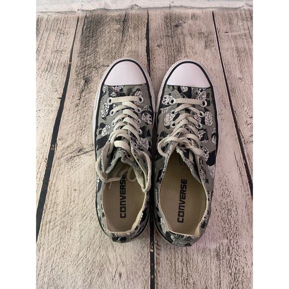 CONVERSE ALL STAR Unisex Adult Panda Graphic Sneakers / Size: M5 - W7 - Picture 3 of 9